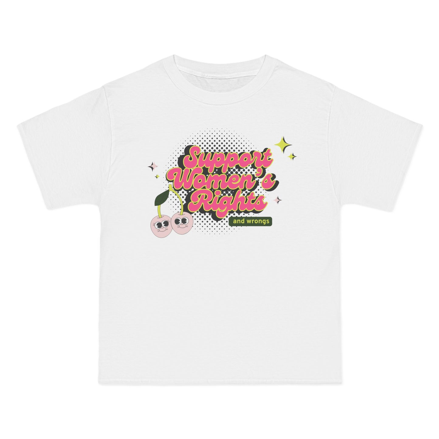 Support Women’s Rights and Wrongs Shirt - Feminist Graphic Tee | Bold Women’s Rights Shirt