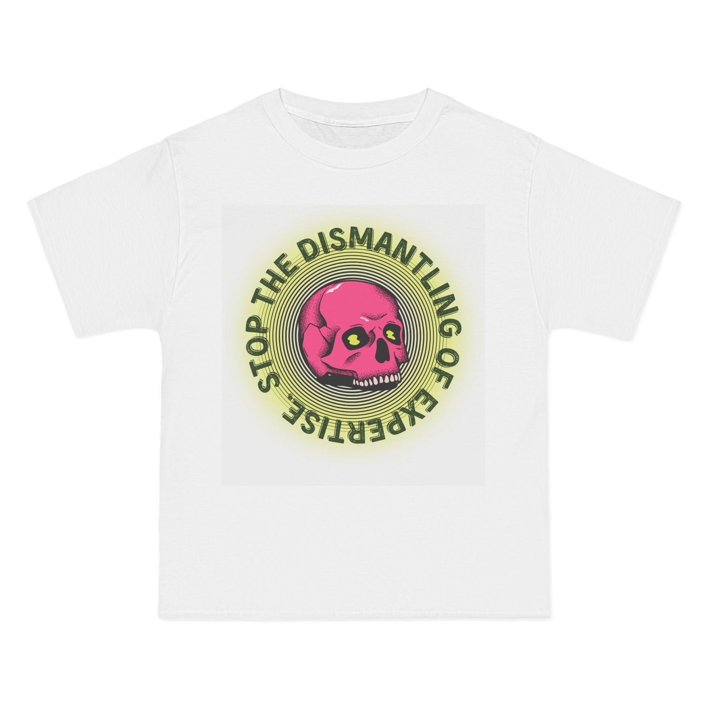 Stop the Dismantling of Expertise Shirt - Knowledge is Power Graphic Tee | Activist Statement T-Shirt