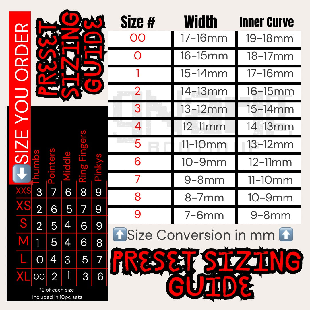 Smooth Chrome Press-on Nails