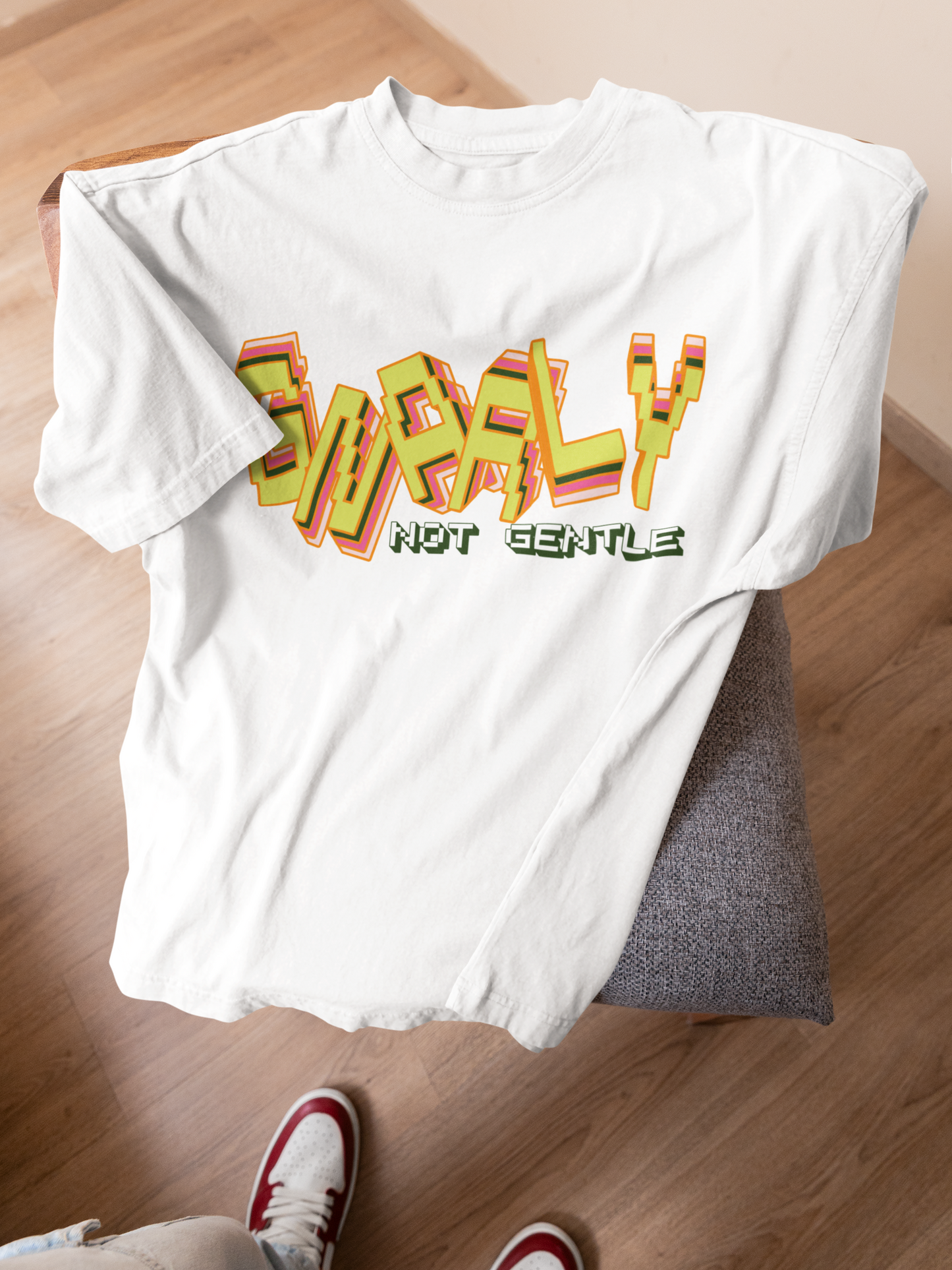 Gnarly Not Gentle Shirt - Punk Feminist Shirt | Activist Apparel