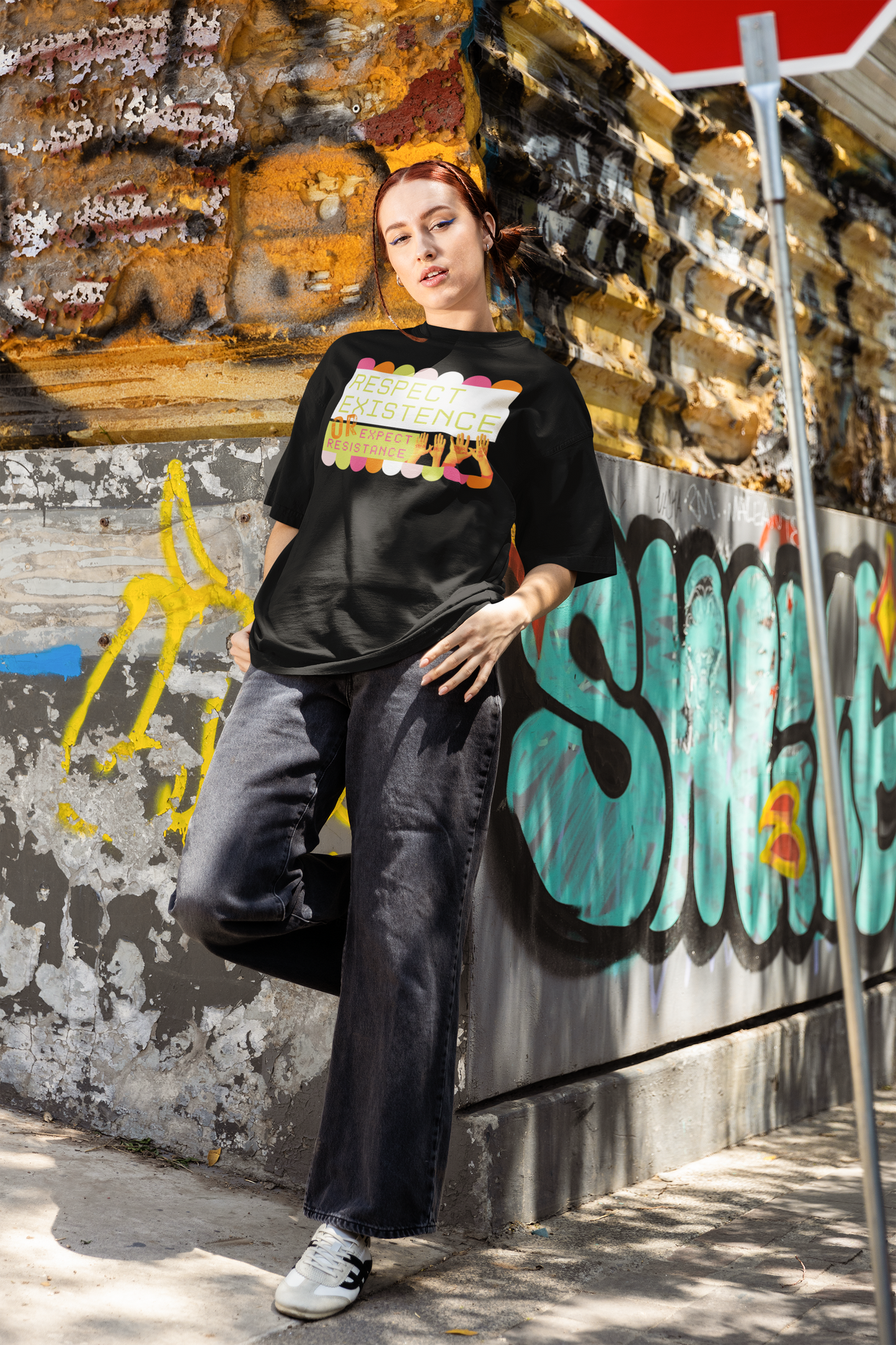 Respect Existence or Expect Resistance Shirt -Activist Graphic Tee | Protest Statement T-Shirt