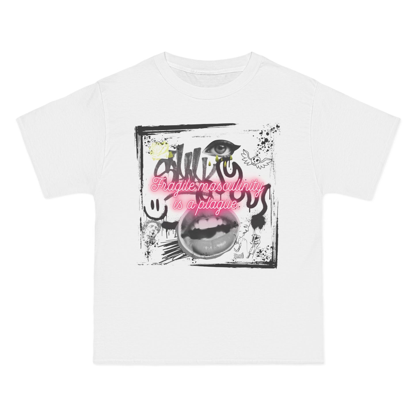 Fragile Masculinity Is a Plague Shirt - Bold Feminist Graphic Tee | Activist Statement T-Shirt