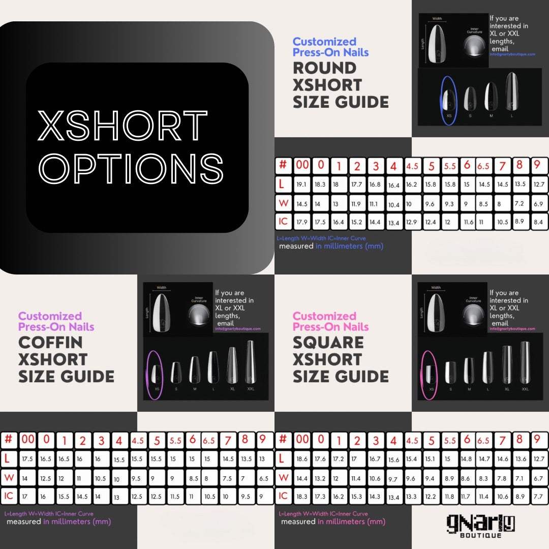 Smooth Chrome Press-on Nails
