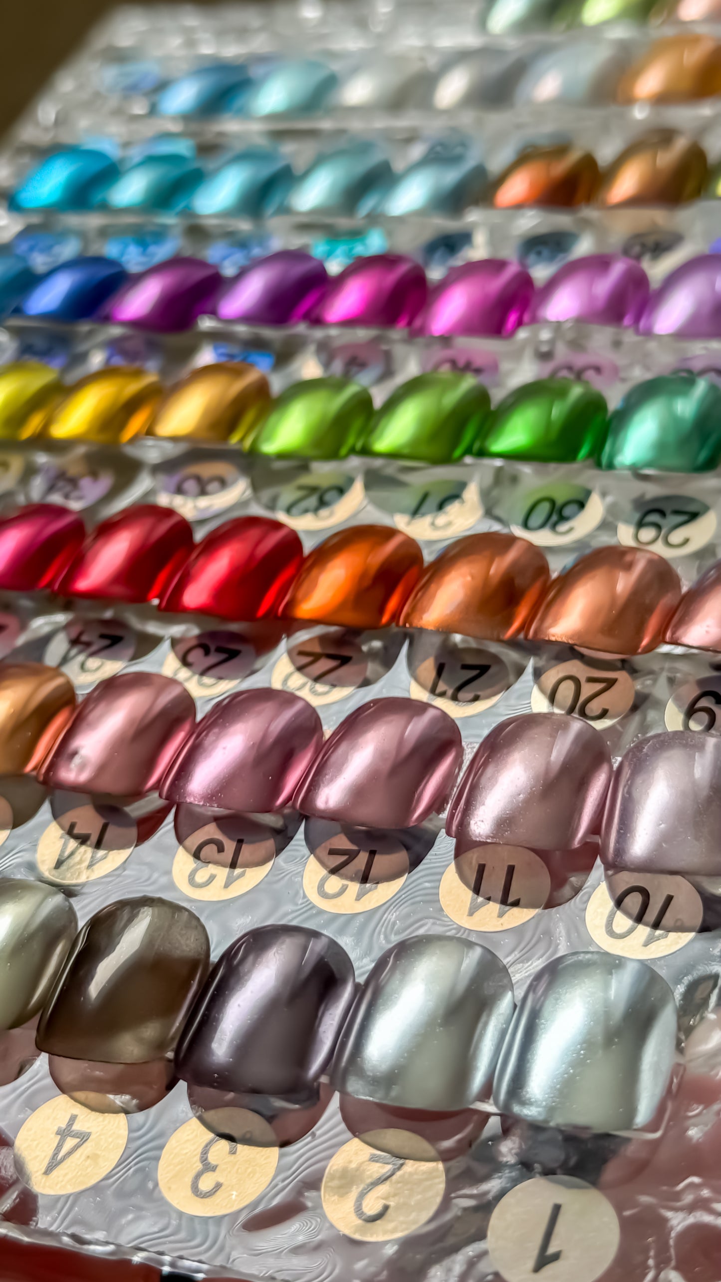 Smooth Chrome Press-on Nails