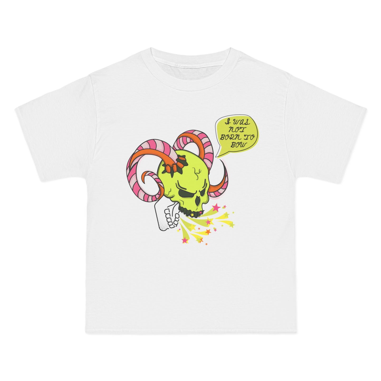 I Was Not Born to Bow Shirt - Empowerment Graphic Tee | Feminist Statement T-Shirt |