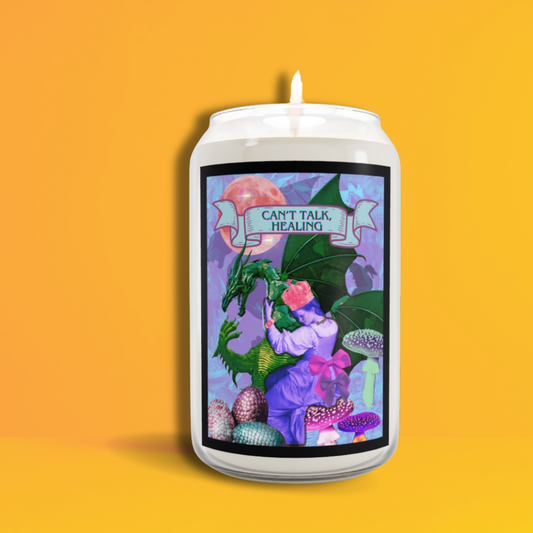 “Can’t Talk” Scented Candle - 13.75oz