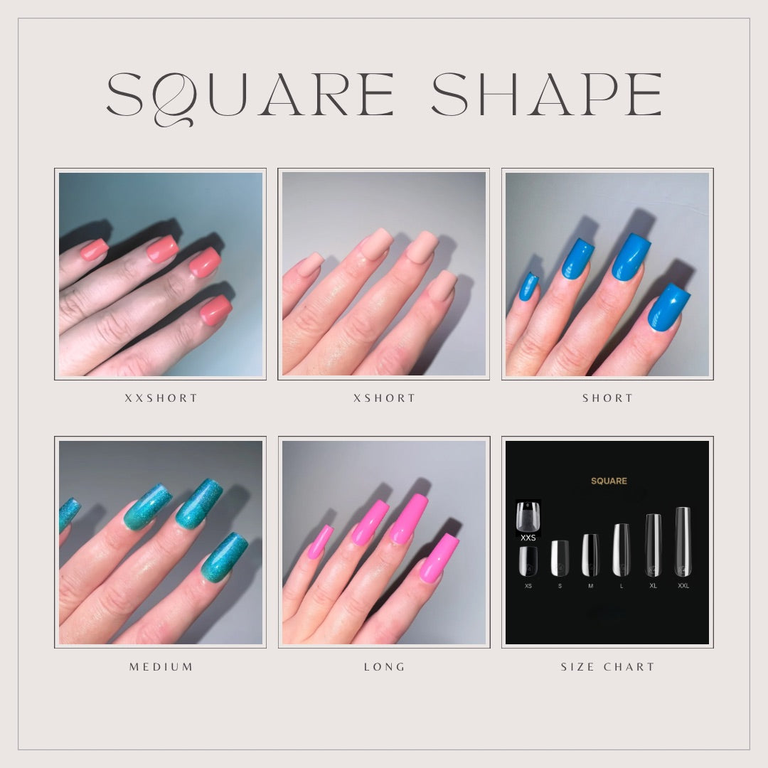 Smooth Chrome Press-on Nails