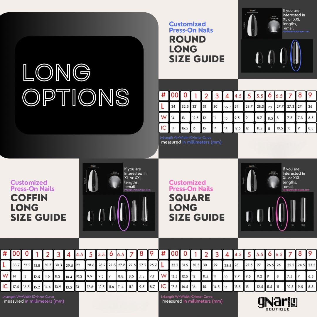 Smooth Chrome Press-on Nails