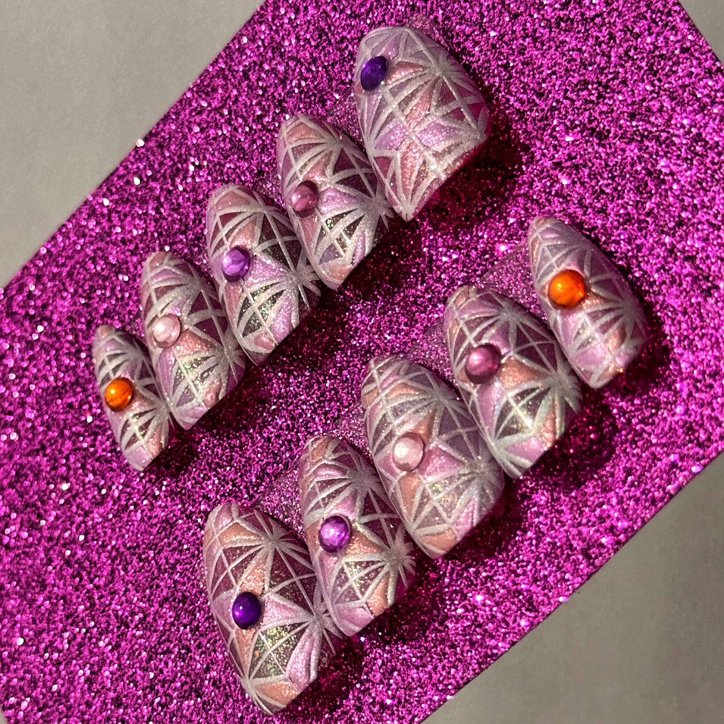 Customized Luxury Press-On Nail Set
