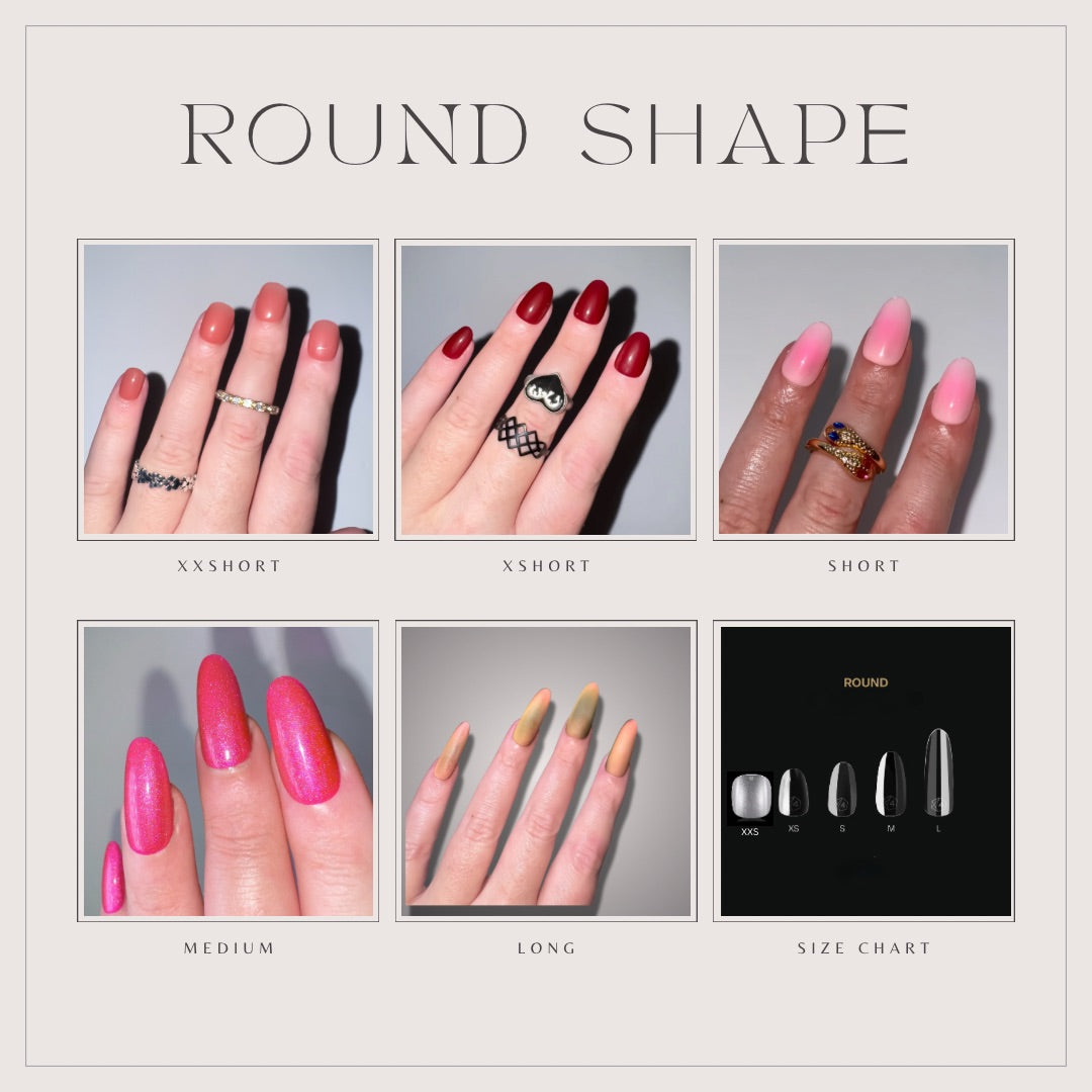 Smooth Chrome Press-on Nails