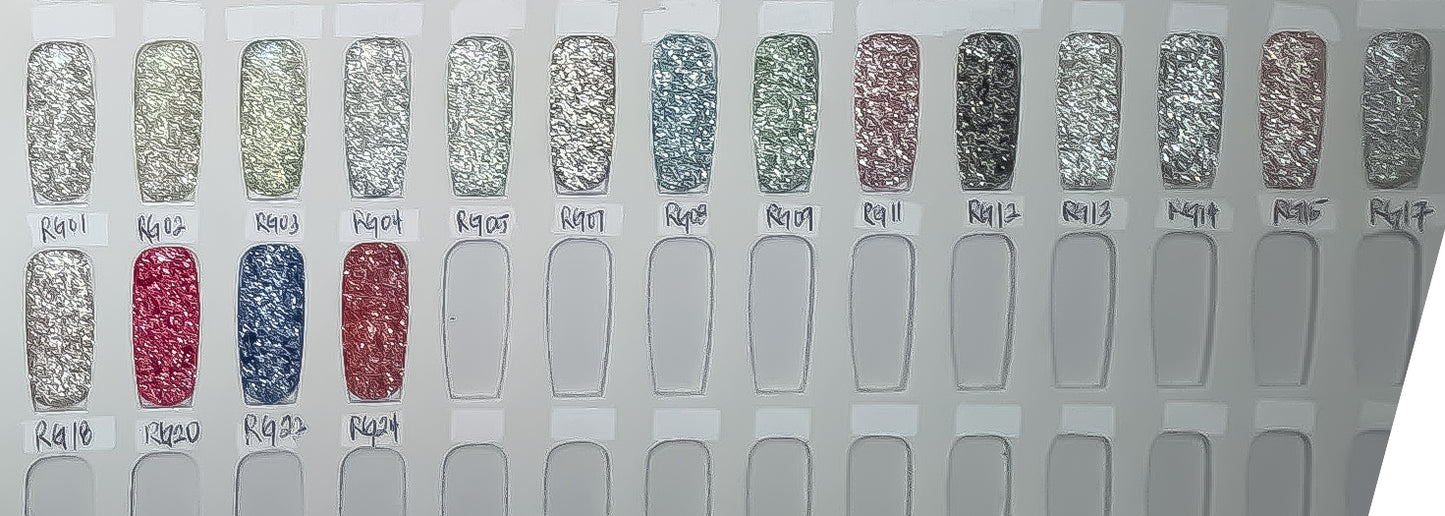 Examples of color but all requests welcome (custom colors available)
