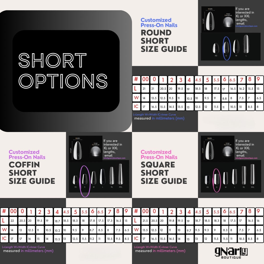 Smooth Chrome Press-on Nails