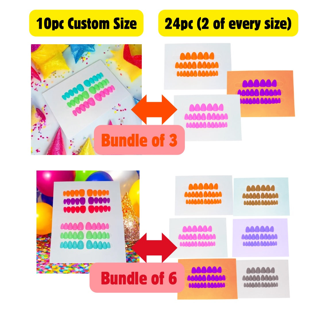 Solid Color Set Bundles