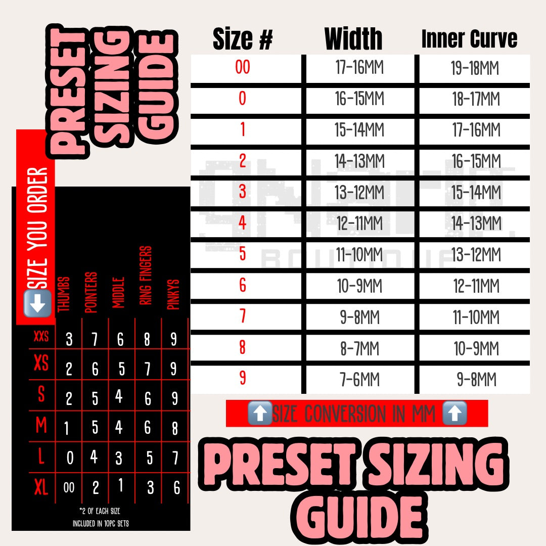 Customized Luxury Press-On Nail Set