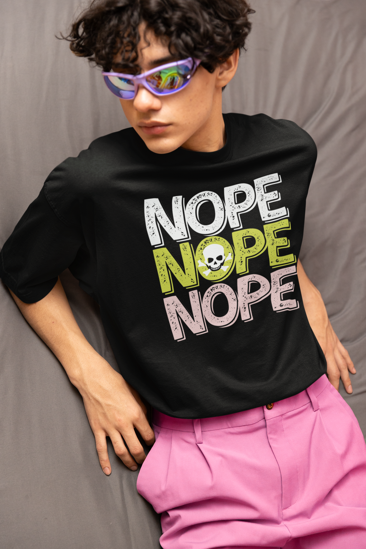 Nope Shirt - Sassy Graphic Tee | Minimalist Activist Apparel