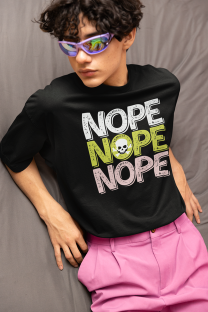 Nope Shirt - Sassy Graphic Tee | Minimalist Activist Apparel