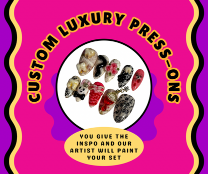 Customized Luxury Press-On Nail Set