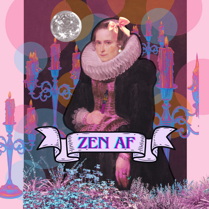 “Zen AF” Scented Candle - 13.75oz