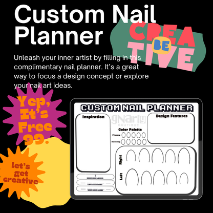 Gnarly Boutique Nail Planner