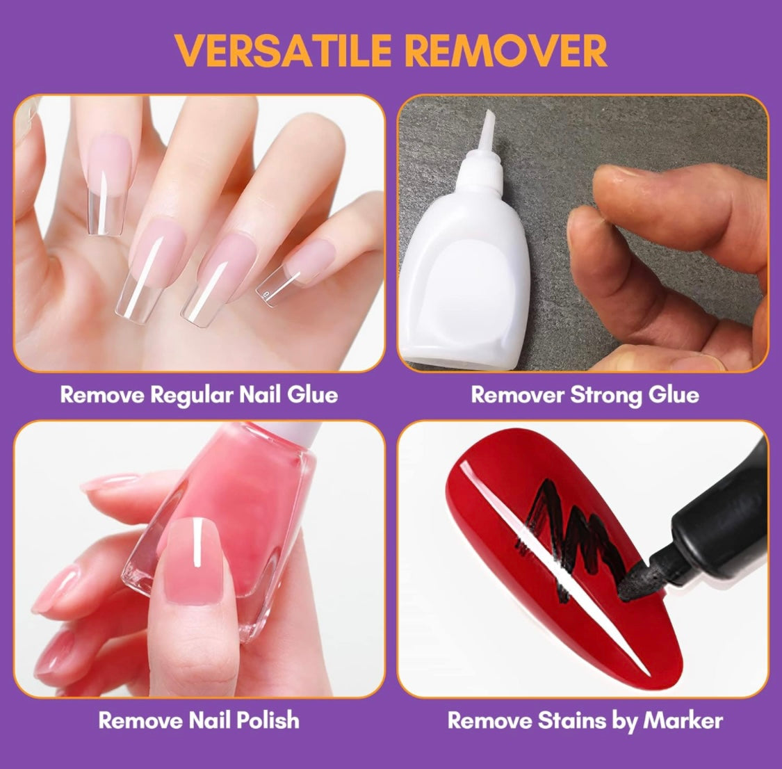 Makartt Brush On Glue and Remover Set