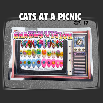 Gnarly Vision 30pc. Set - Cats at a Picnic Ep.17